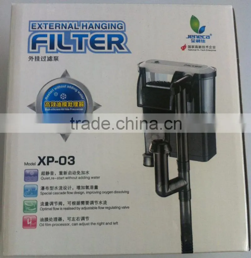 Jeneca aquarium hang on flow filter XP-03