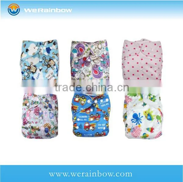 2016 New style ai2 baby reusable animal cloth diaper