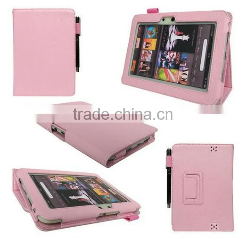 Leather Cover Case for the new Kindle Fire HD 8.9 with Stand and Recliner,many colors are available