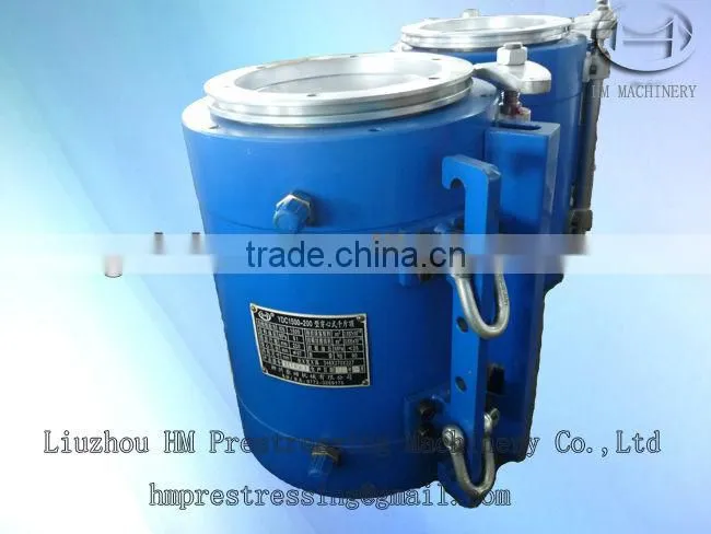 YDC1500-200 lightweight hydraulic core-through tensioning(stretching) jack