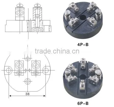 Stainless Steel Thermocouple Head