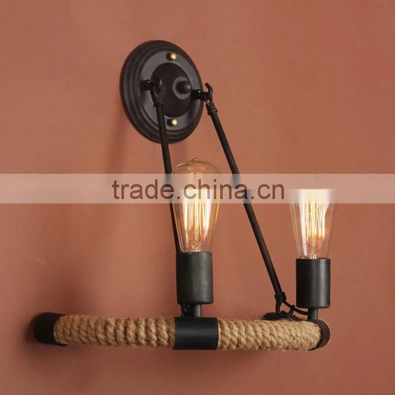 B3119 iron 1*E27*60W/40W vintage antique indoor wall light