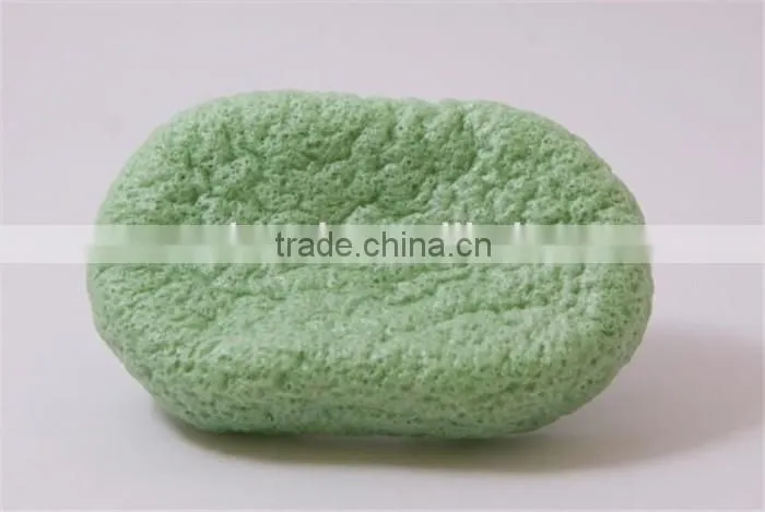 Japanese 100% Natural Green Tea Konjac Sponge Dry Type