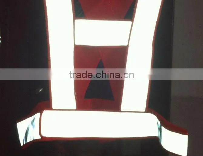 custom made high visibility Motorcycle Traffic warning Safety Reflective vest