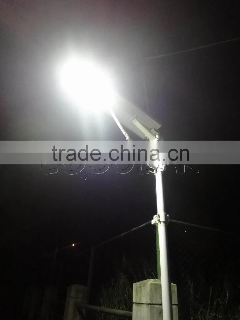 60W LED Integrated solar park lot lighting