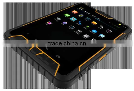 Hot sale Rugged Tablet PC with NFC Fngerprint Reader 2D barcode scanner 2+16GB 2+8MP