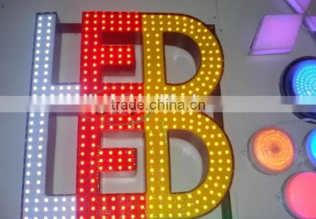 multi-colors invisible led string lights for outdoor advertising lights