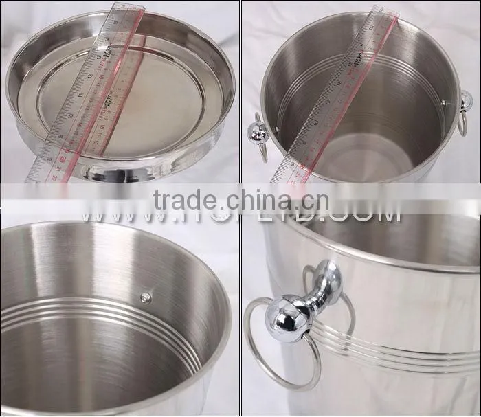 Luxury stainless steel champagen bucket frame