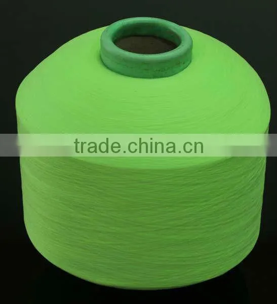 fancy dope dyed spandex covered yarn for knitting socks