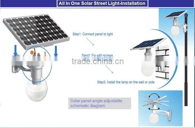 solar power led tree ball led moon light outdoor