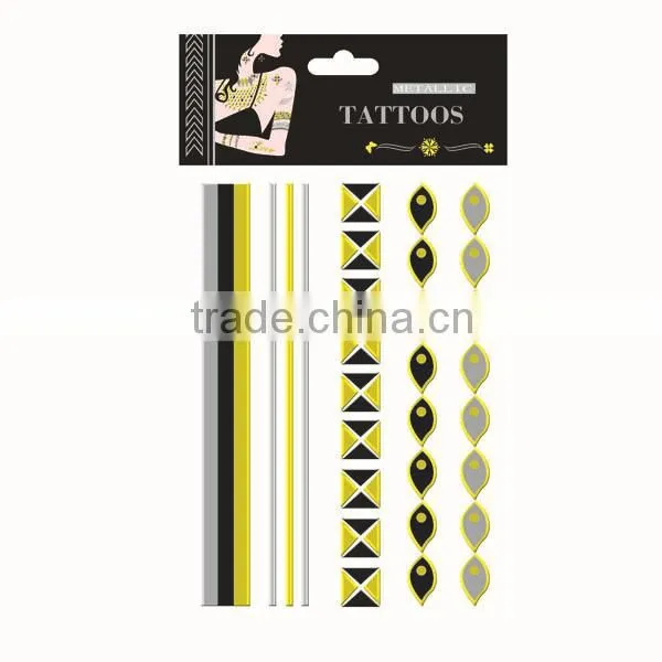 Metallic non-toxic Flash tattoo