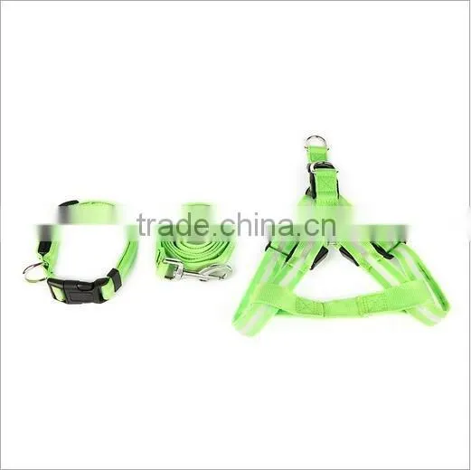 Nylon material reflective Dog Leashes
