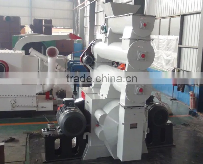 1 Ton Per Hour Ring Die Chicken Feed Pellet Making Machine with CE ISO and SGS Certificates