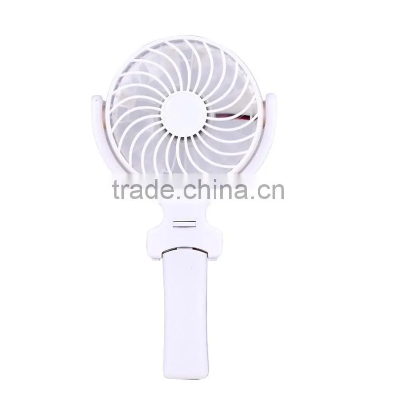 Mini Portable Fan Rechargeable Personal Handheld USB Desktop Fan Battery Operated / USB Powered Fan
