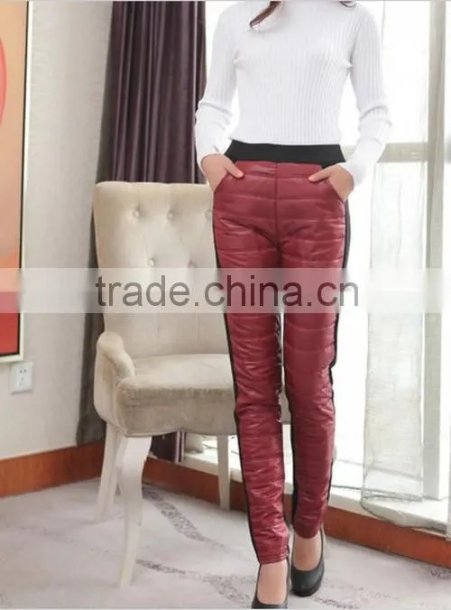 Fashion Ladies Winter Leggings Checked Wholesale girls leggings