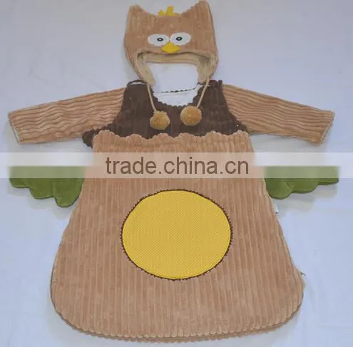 100% Cotton Winter design long sleeve baby sleeping sack