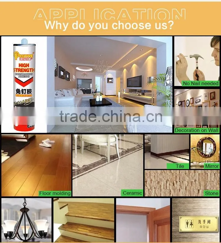 good quantity 360ml strong bonding adhesive for repair of ceramic tile