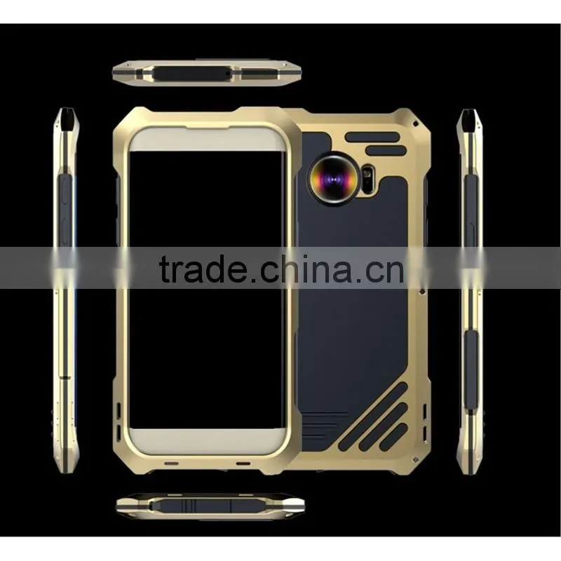 hybrid armor rugged silicone combo phone case cover with Wide Angle Camera for Samsung Galaxy S7 S6 edge Note 5 4 3