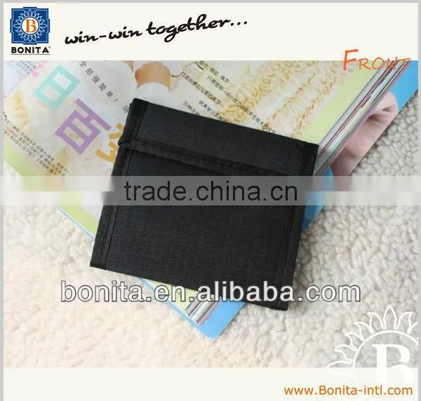 Promotion balck polyester wallet Pouch
