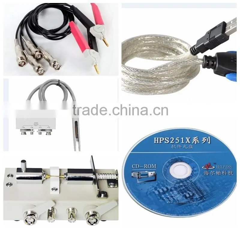 HPS2775B digital capacitance inductance tester, inductance meter, LCR meter with USB device