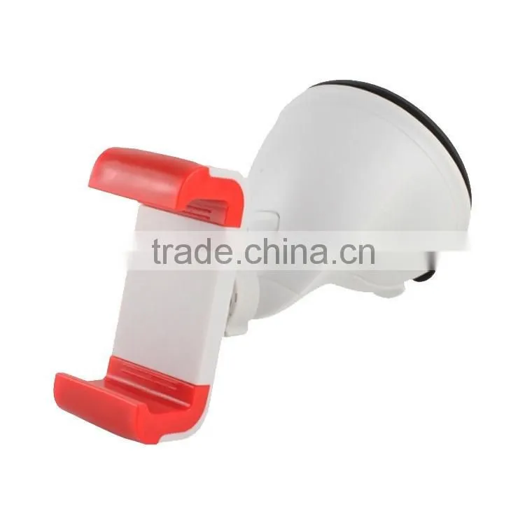 Lazy man windsheild mount holder rotating function clip design sucker cup phone stand