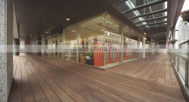 solid wood thermowood decking
