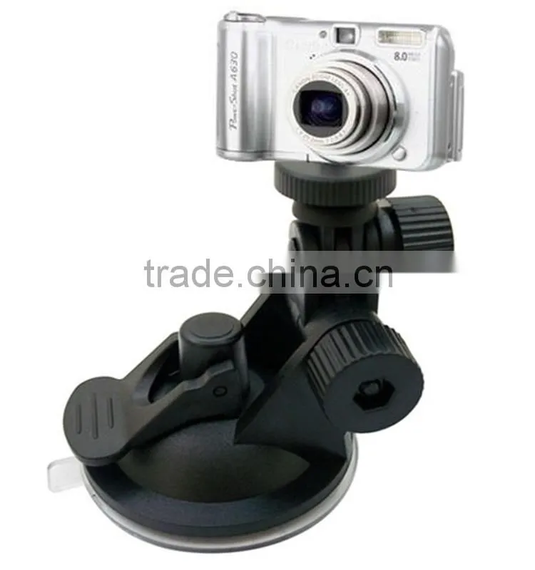 2015 Newest Design Car Windshield Glass Suction Cup Mount Stand Holder For Camera