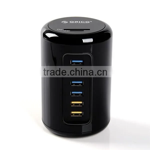 High-quality ORICO RH6CS Support both SYNC and smart 2.4A charging, hubs and charger port in one