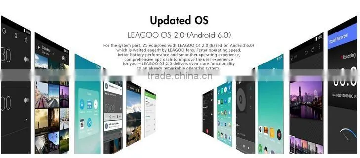 Leagoo Z5 3G Smartphone 5.0 inch Android 6.0 MTK6580 Quad Core 1.3GHz 1GB RAM 8GB ROM Dual Cameras GPS Bluetooth 4.1