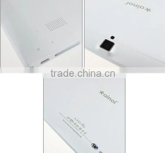 Ainol AX10 4G Tablet PC MTK10.1" Ainol AX10 4G FDD LTE tablet pc MTK87328732 Quad Core 64Bit 10.1 Inch Android 4.4 IPS 8GB White