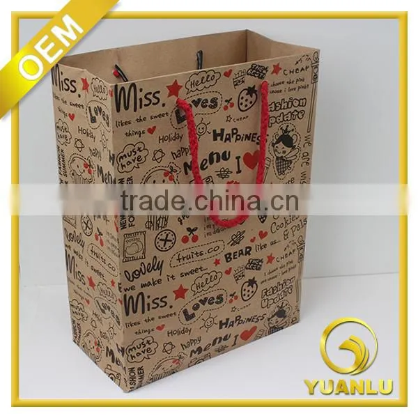custom apparel bags brown kraft paper bags clothing bags shipping