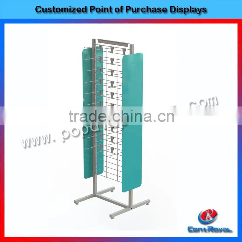 2014 hot sell metal display stand for mobile accessories