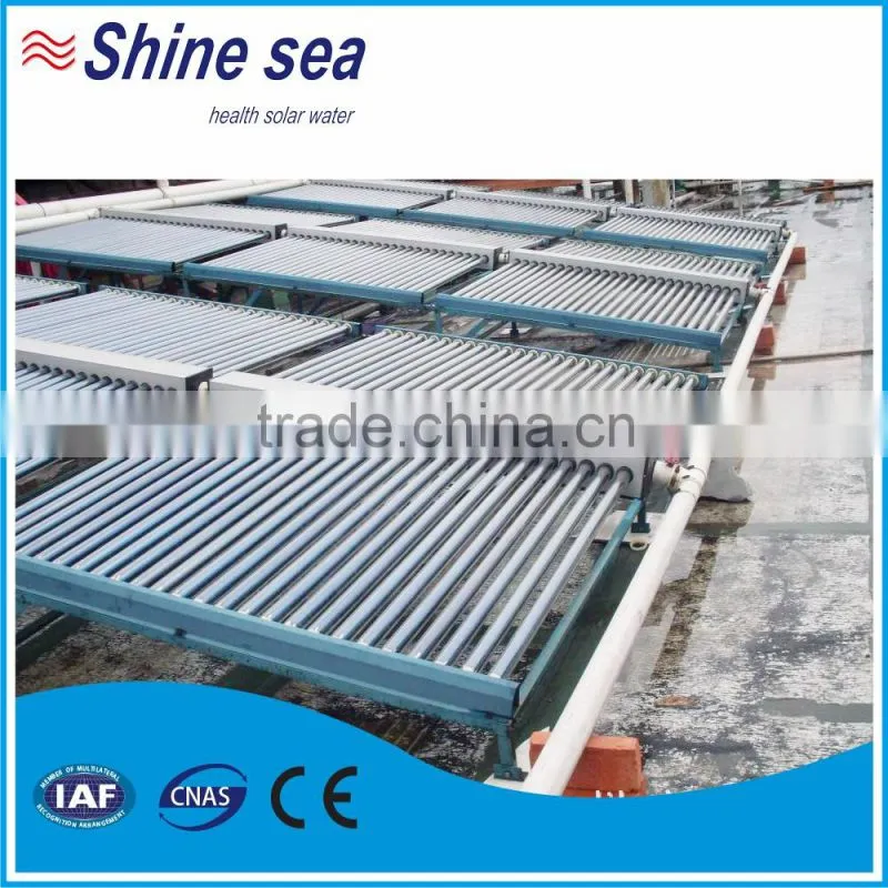 china suppliers solar manifold solar water heaters project