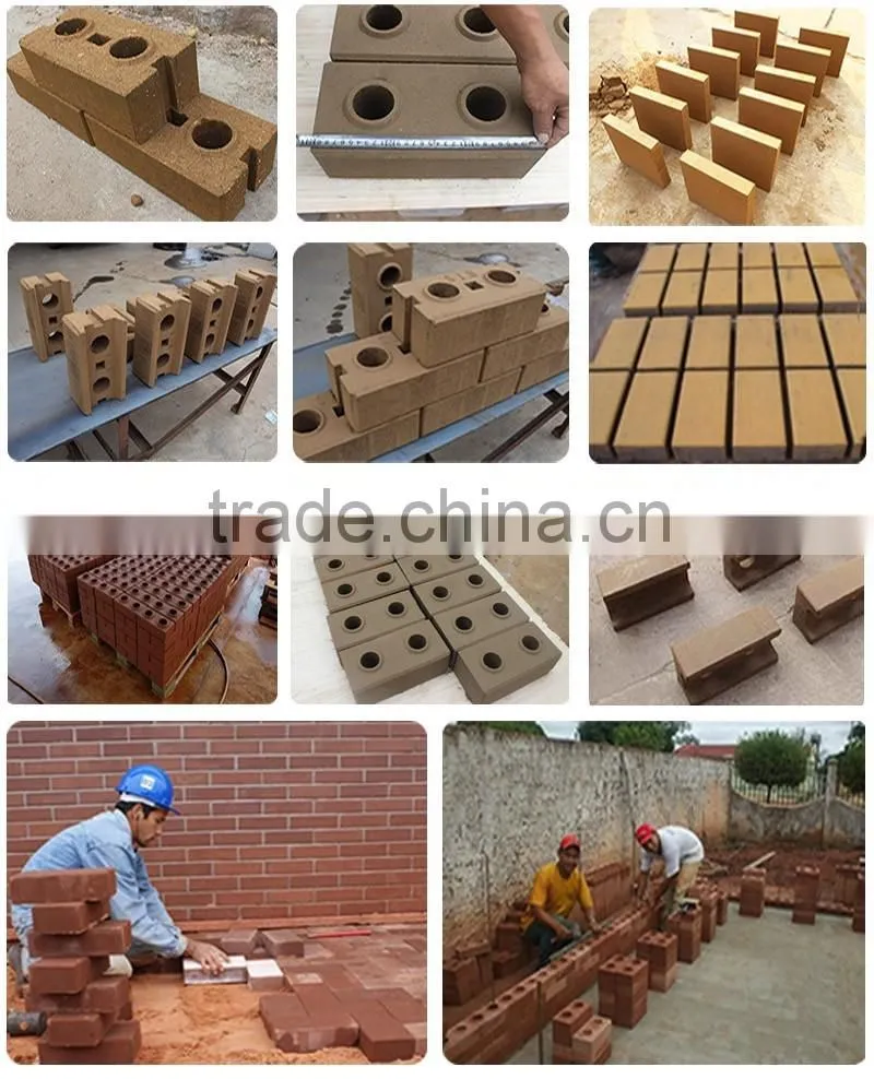 wall solid brick hollow block machine