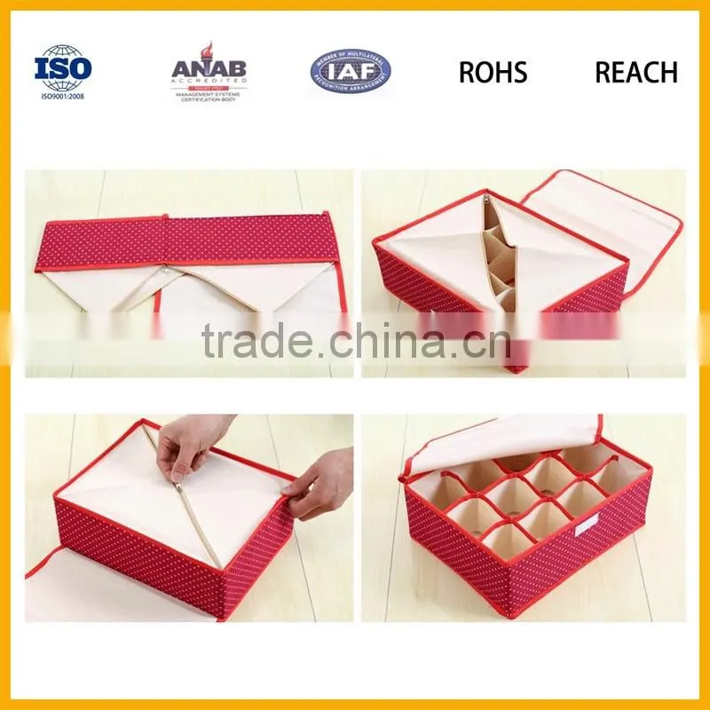 30 Slots Drawer Organizer for Underwear Socks Ties Accessories Non-Woven Fabric Storage Bags
