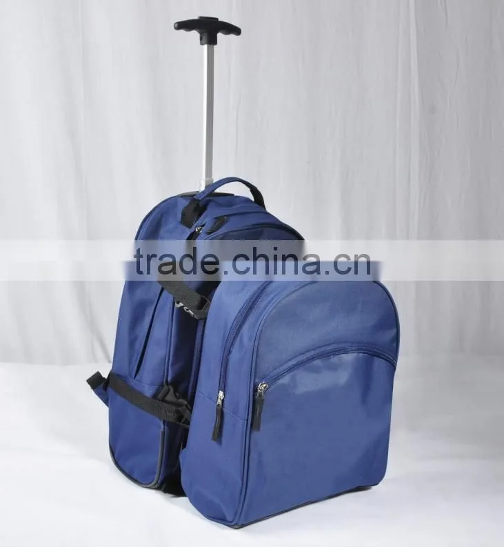 Hot sale Trolley School Bag Car and Backpack bag