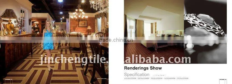M6526 top China factory wood design ceramic tile