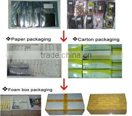 Genuine brand new upper top LCD screen/ bottom LCD screen accessory for NDSiLL