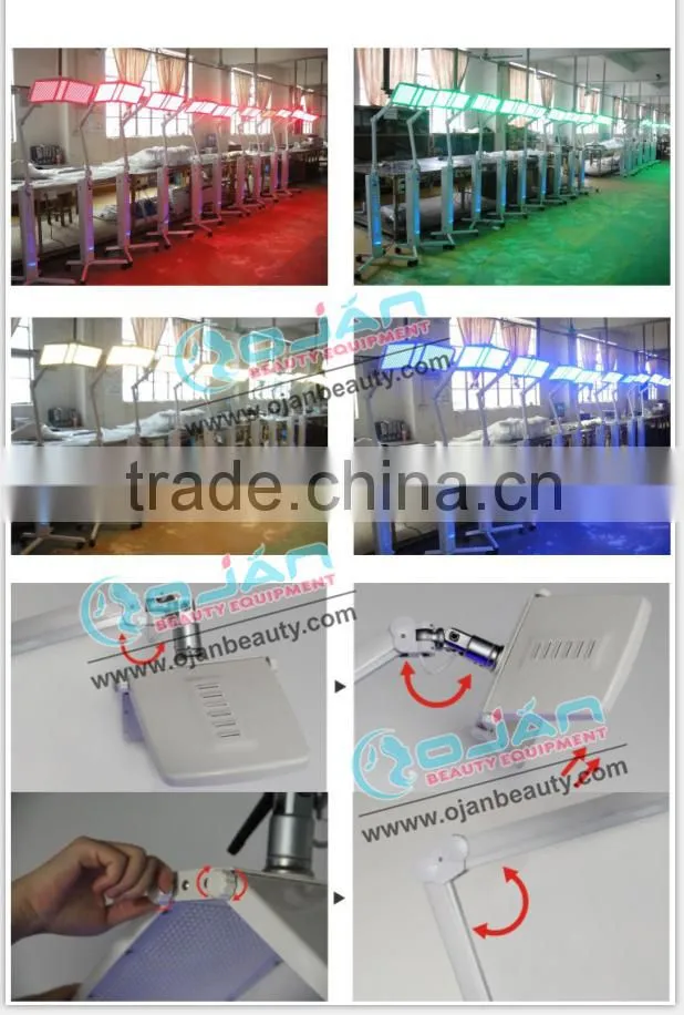 Hot sale PDT blue yellow red led light therapy for skin care
