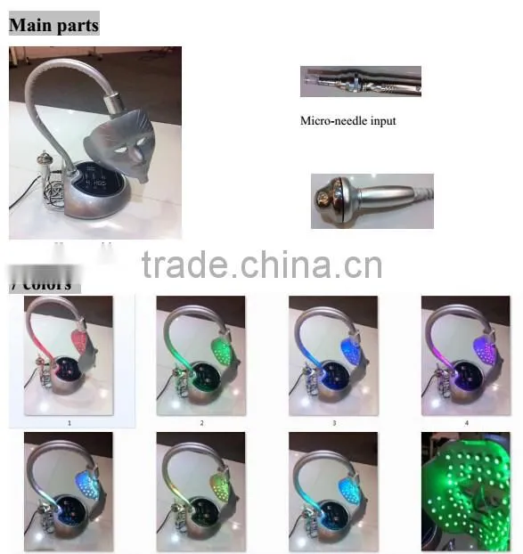 led facial beauty mask machine for SKIN REJUVENATION