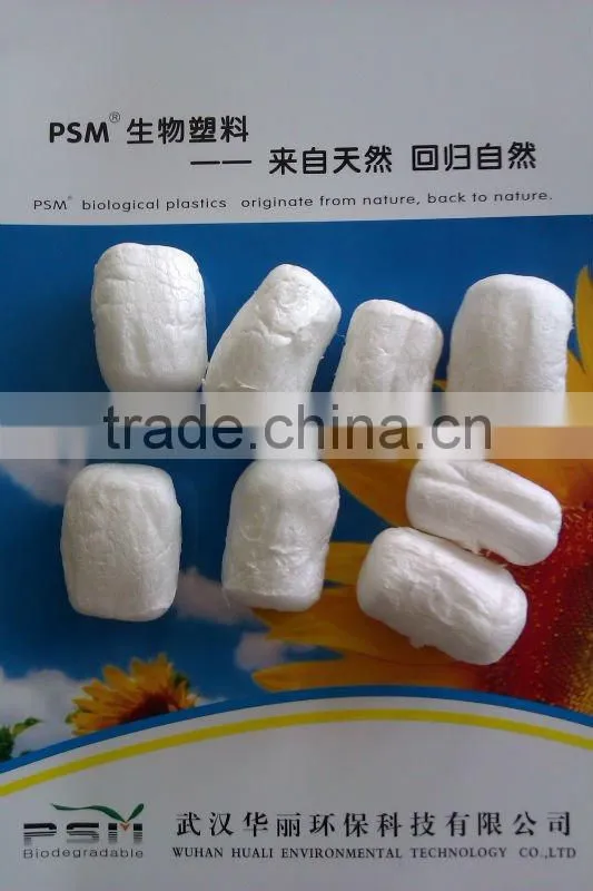 eco cushion filling material made from cornstarch