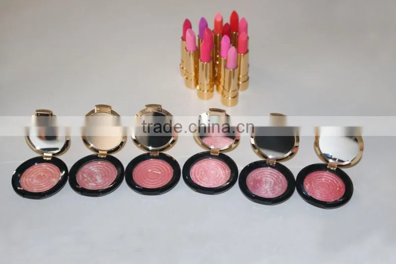 Cheek Makeup Blusher with Women Makeup Mirror Brush,Brushes Makeup
