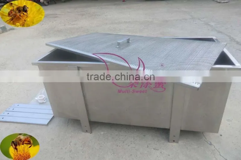 2016 New Desgin Honey Bee Stainless Steel Uncapping Honey Tank With Filtering Net