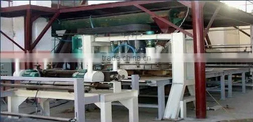 Paper faced gypsum board production line