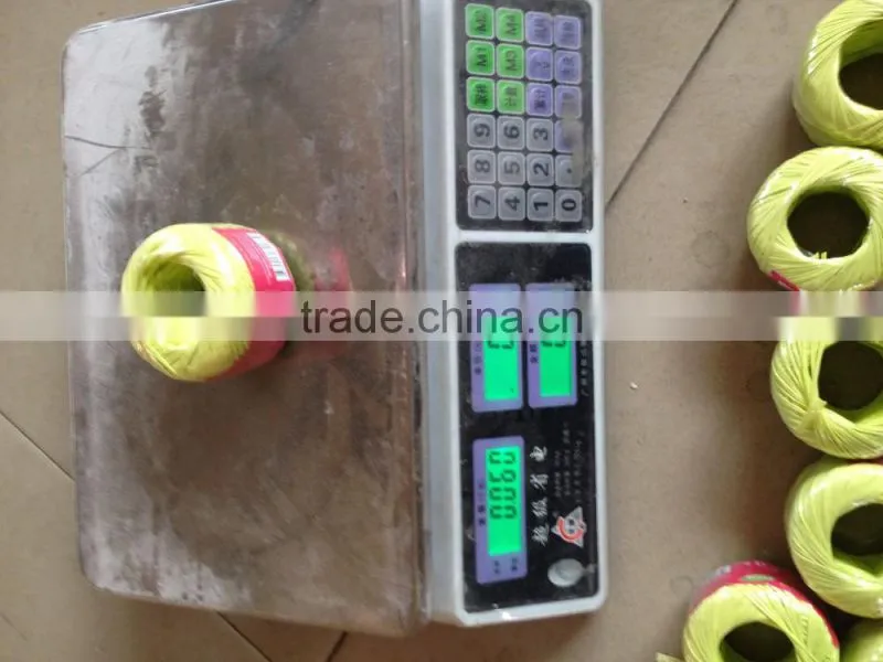 green color 60 grams pp raffia ball for gardening & other household purposes