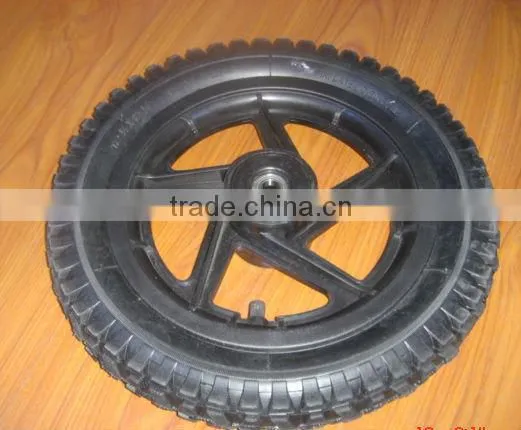 12 x 1.75 Bicycle wheel with axle