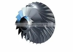 OEM Custom high precision iron casting parts impeller and steel casting parts impeller