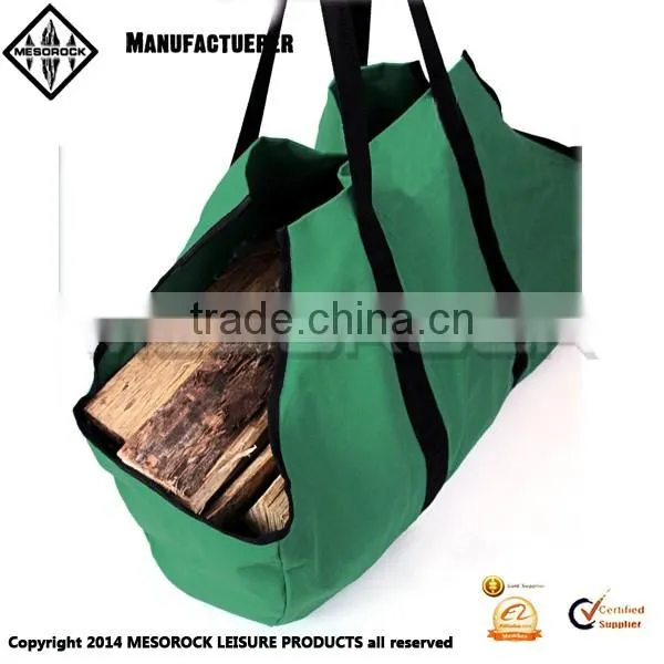 Firewood Tote Wood Carrier Bag Fire Log Carrier Canvas Log Carrier