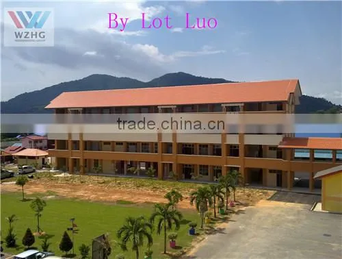 Prefabricated school built in Haiti/ steel structure manufacturer