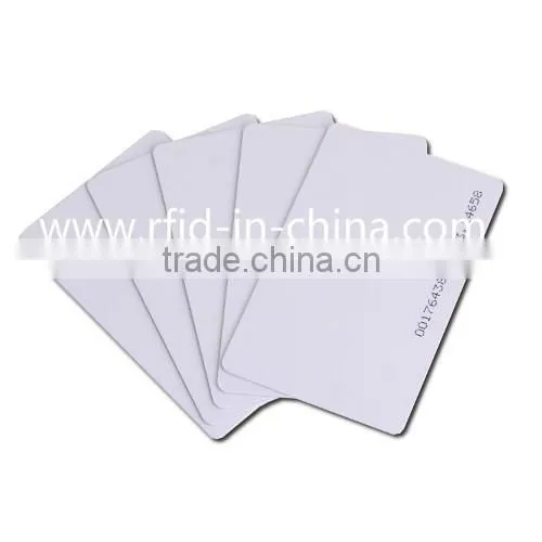 125KHz Blank Credit Card RFID Requency RFID Card